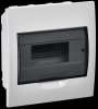 Generica MKP12-V-08-41-G Корпус пластиковый ЩРВ-П-8 черн. прозр. дверь IP41