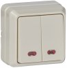 Generica EVO21-K33-10-DC OKTAVA Выключ. 2-кл с инд о/у 10А ВС20-2-1-ОКм