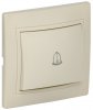 Generica EVK13-K33-10-DM KVARTA Выключ. 1-кл. кноп. 10А ВСк10-1-0-ККм