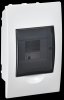 Generica MKP12-V-04-41-G Корпус пластиковый ЩРВ-П-4 черн. прозр. дверь IP41