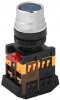 Generica BBT10-ABLF-K07 Кнопка ABLF-22 синий d22мм неон/240ВNO+NC