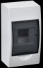Generica MKP12-N-04-41-G Корпус пластиковый ЩРН-П-4 черн. прозр. дверь IP41