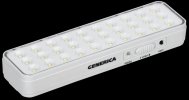 Generica LDBA0-1030-5-01-K01-G Светильник аккум. ДБА 1030 непост. 30LED 5ч 3Вт