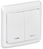Generica EVV21-K01-10-DM VEGA Выключ. 2-кл. с инд. 10А ВС10-2-1-ВБ
