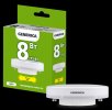 Generica LL-T80-08-230-30-GX53-G Лампа LED T80 таблетка 8Вт 230В 3000К GX53
