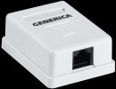 Generica CS2-1C5EU-12-G Розетка инф. настенная RJ45 кат. 5Е UTP 1 порт