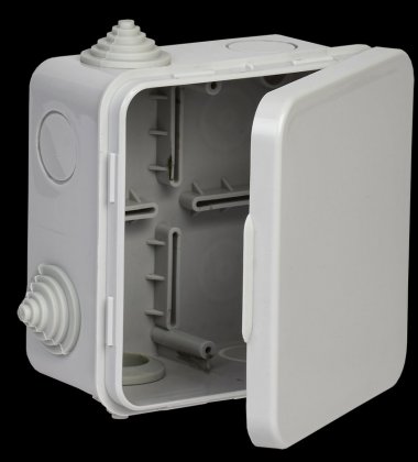 Фотография товара 'Generica UKO31-100-100-050-K03-54G Коробка расп. КМ 100х100х50мм о/к IP54 4 вв. (7035)'