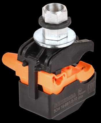 Фотография товара 'Generica UOZ10-4-095-010-G Зажим ответвительный изолированный ЗОИ 16-95/1,5-10'