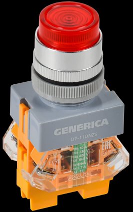 Фотография товара 'Generica BBT50-11DNZS-3-11-K04-G Кнопка D7-11DNZS d=22мм 1NC+1NO'
