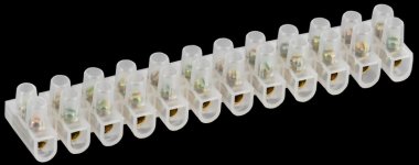 Фотография товара 'Generica UZV10-003-D25-K01-10-G Зажим винтовой ЗВИ-3 1,0-2,5мм2 12пар'