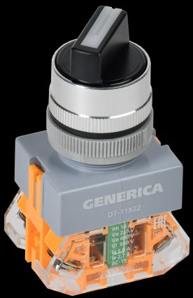 Фотография товара 'Generica BSW50-11X22-3-22-2-K02-G Переключатель D7-11X22 2 полож. 1NC+1NO'