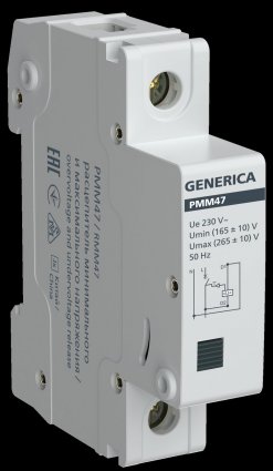 Фотография товара 'Generica MVA21D-RMM-G Расц-ль мин.макс.напряж. РММ47 на DIN-рейку'