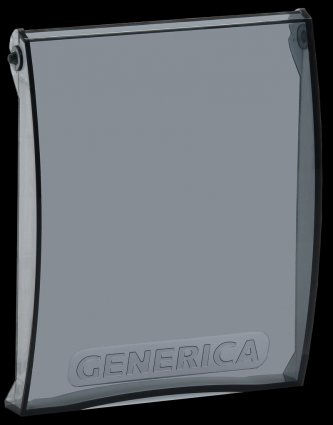 Фотография товара 'Generica MKP10D-DV-04-K08-G Дверца для корп. пласт. ЩРН(В)-П-4'