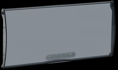 Фотография товара 'Generica MKP10D-DV-12-K08-G Дверца для корп. пласт. ЩРН(В)-П-12(24)'