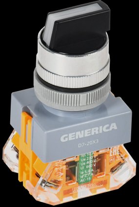 Фотография товара 'Generica BSW50-20X3-3-21-3-K02-G Переключатель D7-20X3 3 полож. 1NC+1NO'