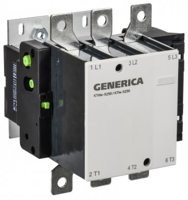 Фотография товара 'Generica KKTE50-250-400-10 Контактор КТИе-5250 250А 400В/АС3'