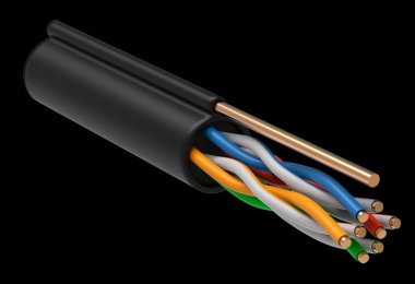 Фотография товара 'Generica BC3-C5E04-359-305-G Каб. в. п. F/UTP кат. 5E 4 пары LDPE'