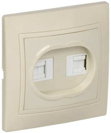 Фотография товара 'Generica KV-K20-K33 KVARTA Роз. 2м комп. RJ45 кат.5е РК12-ККм'