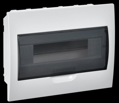 Фотография товара 'Generica MKP12-V-12-41-G Корпус пластиковый ЩРВ-П-12 черн. прозр. дверь IP41'