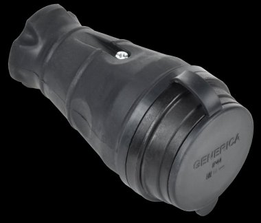 Фотография товара 'Generica ERK20-016-01-44-K02-G Розетка переносная с защит. кр. 16А IP44'