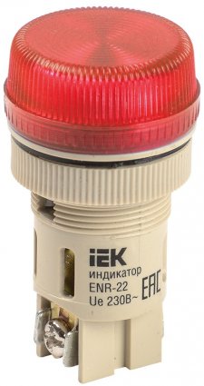 Фотография товара 'Generica BLS40-ENR-K04 Лампа ENR-22 сигн. d22мм красный неон/240В цилиндр'