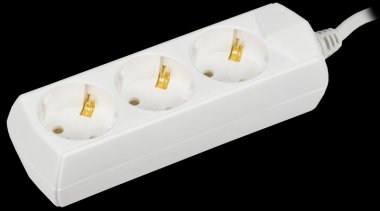 Фотография товара 'Generica WYP10-10-03-D15-Z-G Удлинитель У03 3 места 2P+PE/1,5м 3х1мм2 10А/250В'