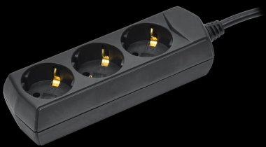 Фотография товара 'Generica WYP10-10-03-03-Z-K02-G Удлинитель У03 3 места с/з 3м 3х1мм2 10А 250В'