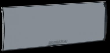 Фотография товара 'Generica MKP10D-DV-18-K08-G Дверца для корп. пласт. ЩРН(В)-П-18'