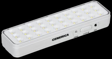 Фотография товара 'Generica LDBA0-1030-5-01-K01-G Светильник аккум. ДБА 1030 непост. 30LED 5ч 3Вт'