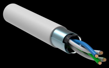 Фотография товара 'Generica BC1-C5E02-328-305-G Каб. в. п. F/UTP кат. 5E 2 пары LSZH'