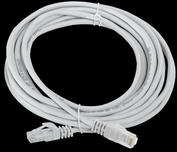 Фотография товара 'Generica PC01-C5EU-5M-G Шнур коммутационный кат. 5Е UTP'