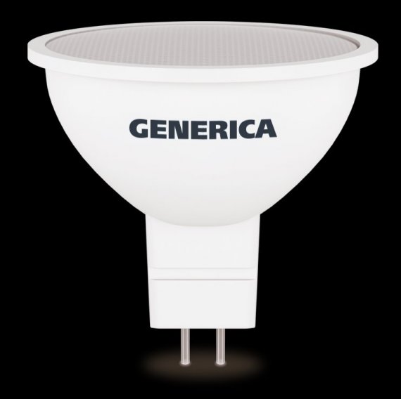 Фотография товара 'Generica LL-MR16-10-230-65-GU5-G Лампа LED MR16 софит 10Вт 230В 6500К GU5.3'