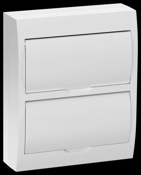 Фотография товара 'Generica MKP13-N-24-41-K01-G Корпус пластиковый ЩРН-П-24 бел. дверь IP41'