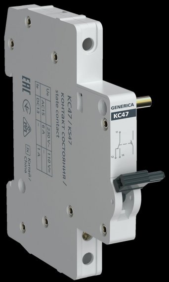 Фотография товара 'Generica MVA21D-KS-G Контакт состояния КС47 на DIN-рейку'