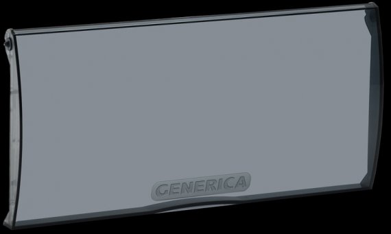 Фотография товара 'Generica MKP10D-DV-12-K08-G Дверца для корп. пласт. ЩРН(В)-П-12(24)'