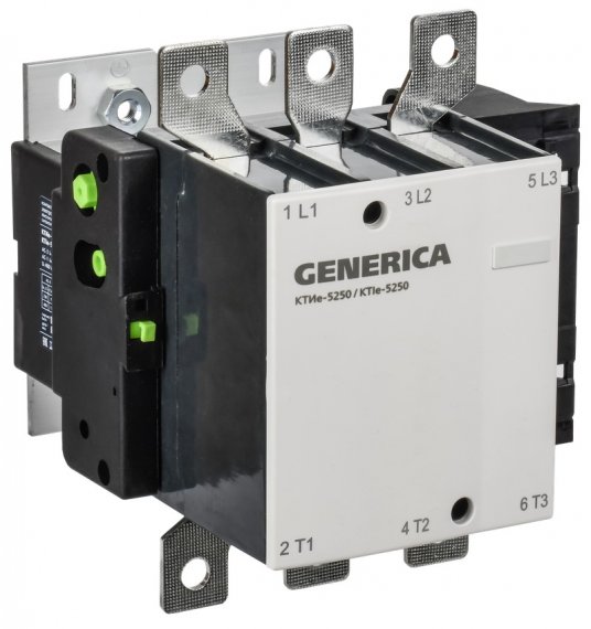 Фотография товара 'Generica KKTE50-250-400-10 Контактор КТИе-5250 250А 400В/АС3'