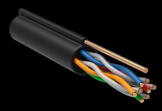 Фотография товара 'Generica BC3-C5E04-359-305-G Каб. в. п. F/UTP кат. 5E 4 пары LDPE'