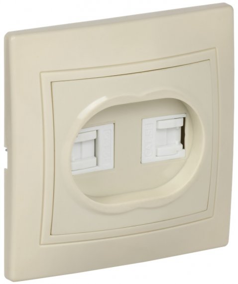 Фотография товара 'Generica KV-K20-K33 KVARTA Роз. 2м комп. RJ45 кат.5е РК12-ККм'