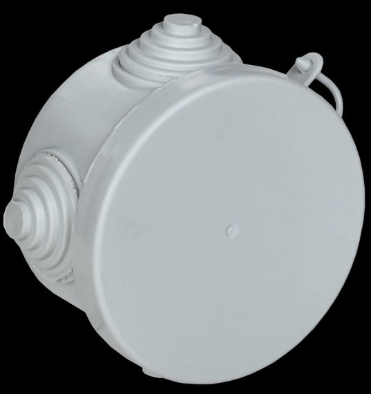 Фотография товара 'Generica UKO21-065-040-000-K03-54 Коробка расп. КМ для о/п D=65х40мм IP54 4 вв (7035)'