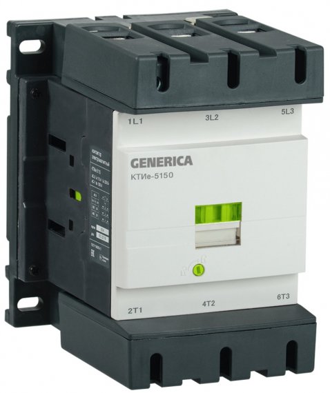 Фотография товара 'Generica KKTE50-150-230-10 Контактор КТИе-5150 150А 230В/АС3'