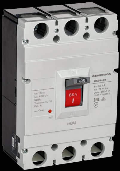 Фотография товара 'Generica SAV50-3-0630-G Выкл. авт. ВА66-39 3Р 630А 35кА'
