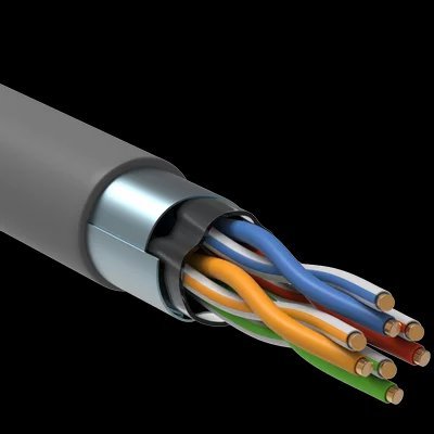 Фотография товара 'Generica BC1-C5E04-321-305-R-G Витая пара F/UTP 5E 24AWG 4PR LSZH'