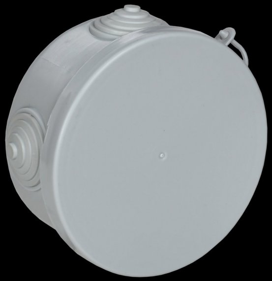 Фотография товара 'Generica UKO21-085-040-000-K03-54 Коробка расп. КМ для о/п D=85х40мм IP54 4 вв (7035)'