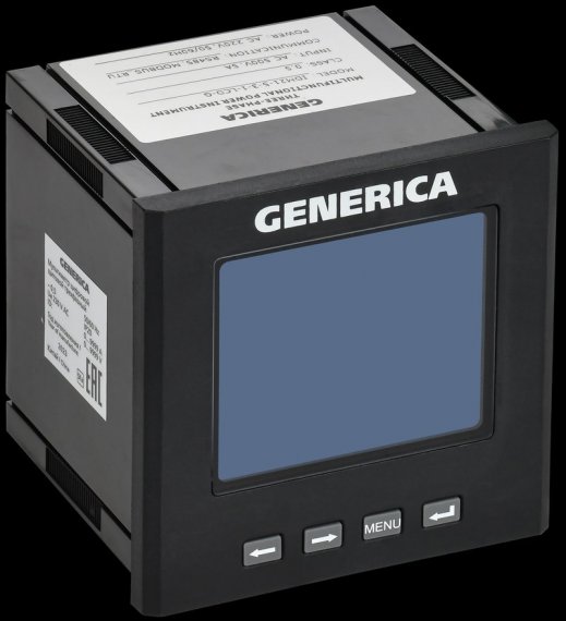Фотография товара 'Generica IDM21-5-3-1-LCD-G Мультиметр цифр. щит. 3-ф. RS-485 96х96 LCD'