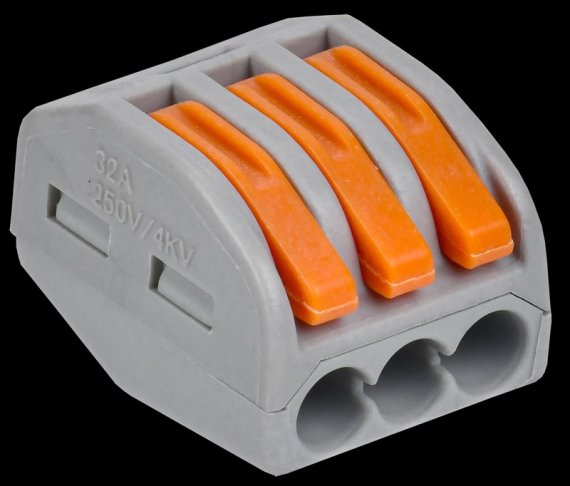 Фотография товара 'Generica UKZ20-413-050-G Клемма строит.-монтаж. СМК 222-413 (50шт)'