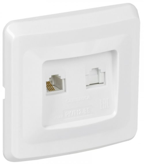 Фотография товара 'Generica EIV20-K01-DM VEGA Роз. 2м RJ11/RJ45 РК/Т12-ВБ'