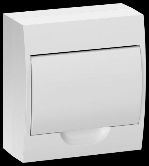 Фотография товара 'Generica MKP13-N-08-41-K01-G Корпус пластиковый ЩРН-П-8 бел. дверь IP41'